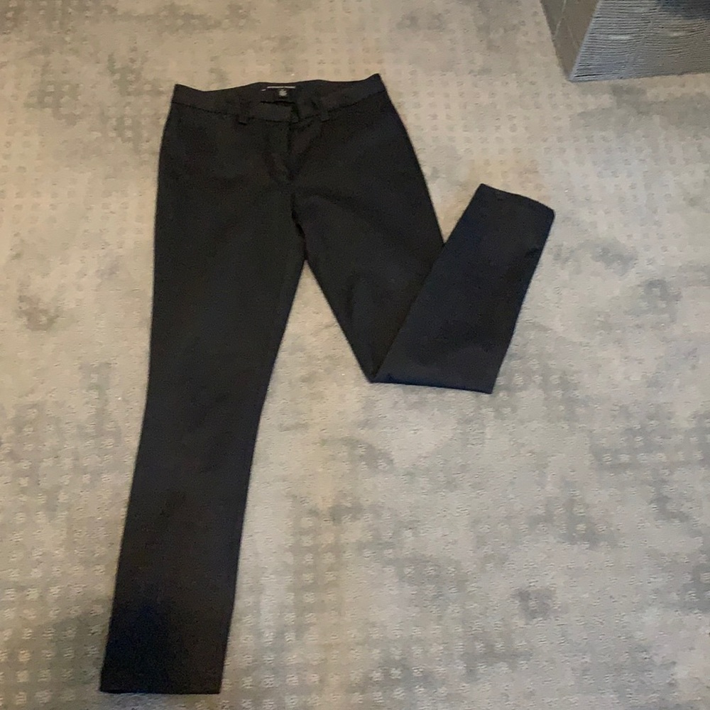 Comfortable Black straight leg dress pants